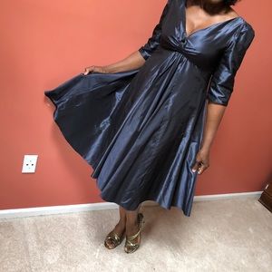 100 % Silk Swing Dress by Claire Dickson